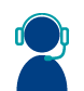 icon showing customer services